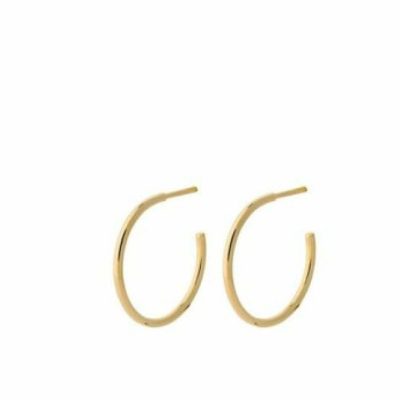 Korut Pernille Corydon Korvakorut | Pernille Corydon – Globe Creoles Korvakorut, Kulta