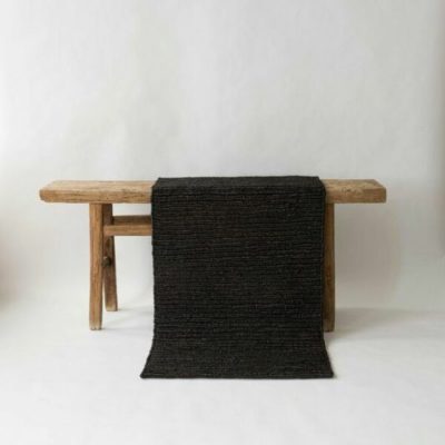 Sisustus Tell Me More  | Tell Me More – Sumak Hamppumatto 80X150, Black