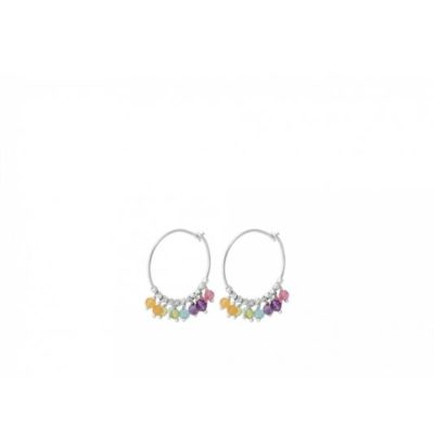Korut Pernille Corydon Korvakorut | Pernille Corydon – Rainbow Hoops, Hopea